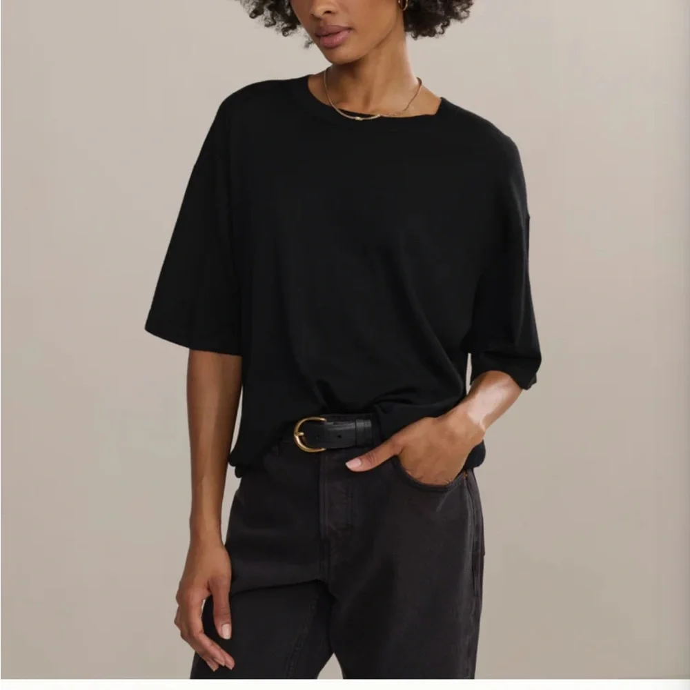 Jenni Kayne Merino Wool tee size S NWT - Picture 1 of 11